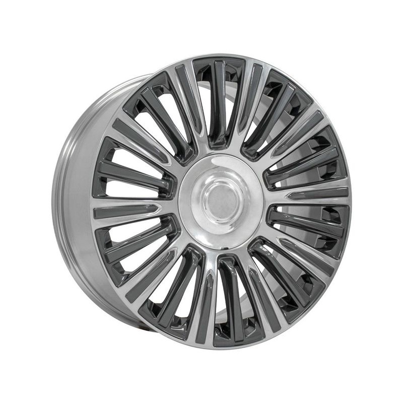 OE Grey & Polished CA92 Wheels | RealTruck