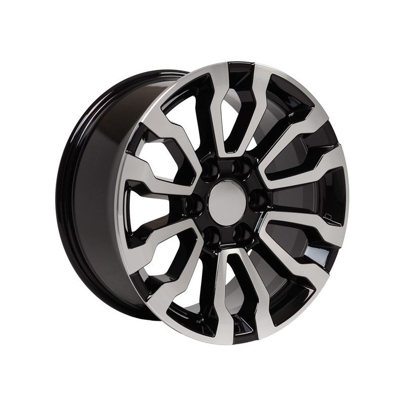 OE Machined Gloss Black CV35 Wheels | RealTruck