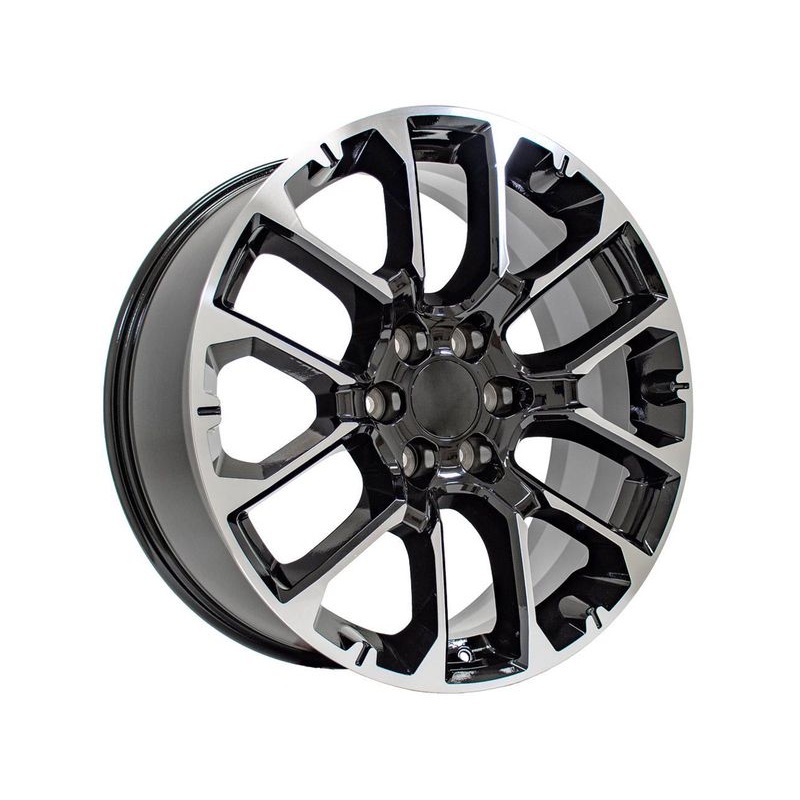 OE Machined Gloss Black CV67 Wheels | RealTruck