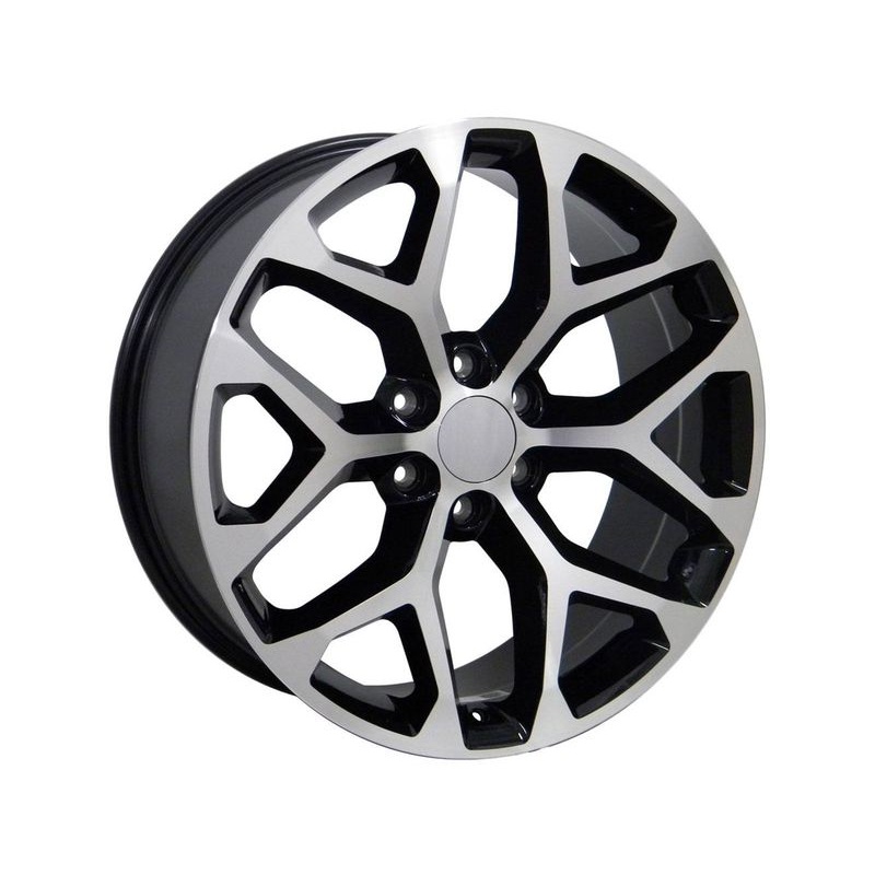 OE Machined Gloss Black CV98B Wheels | RealTruck