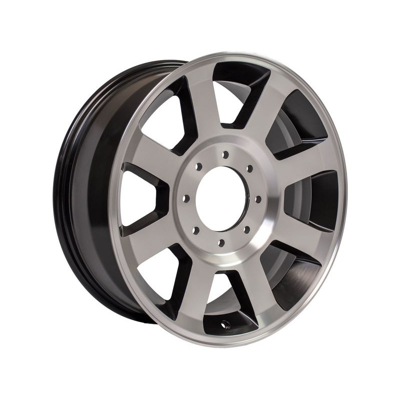 OE Machined Matte Black FR78 Wheels | RealTruck