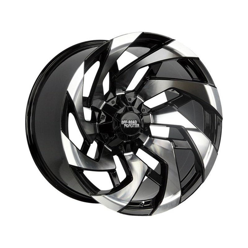 Off-Road Monster Machined Gloss Black M24 Wheels | RealTruck
