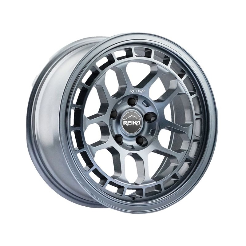 Reika Grey Drifter Wheels | RealTruck