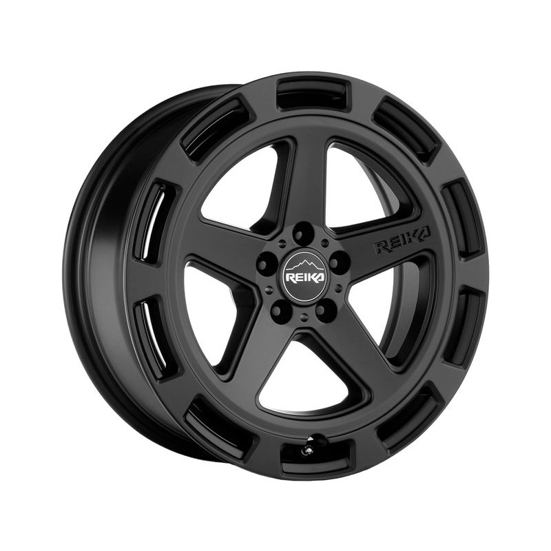 Reika Matte Black Teton Wheels | RealTruck