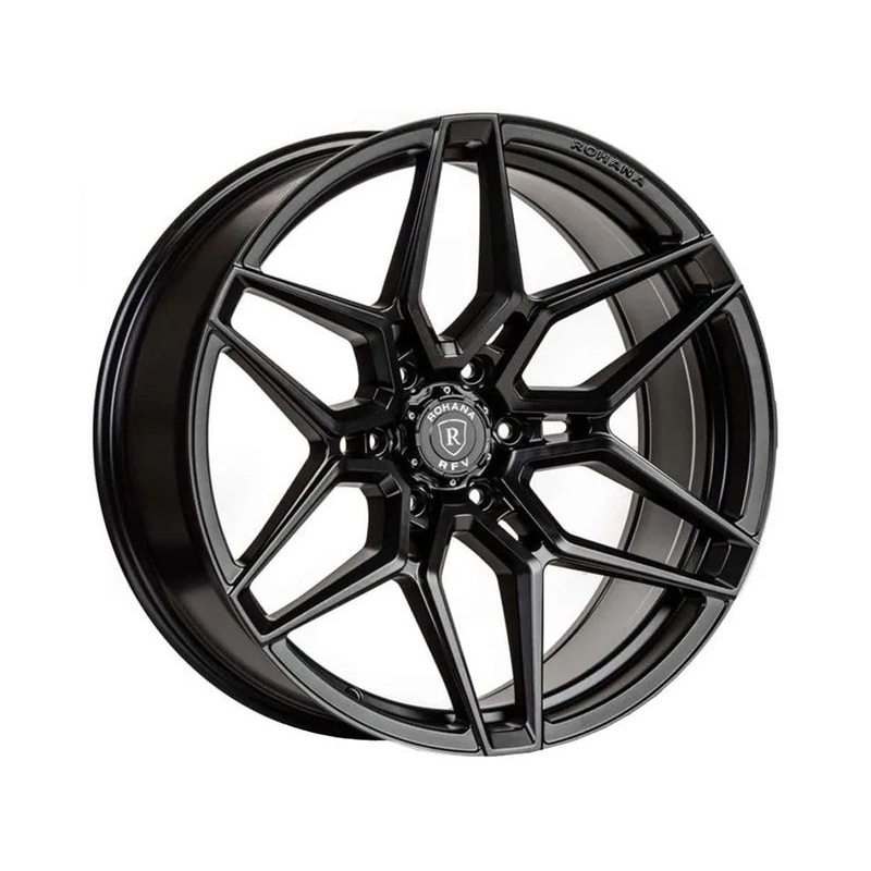 Rohana Matte Black RFV2 Wheels | RealTruck