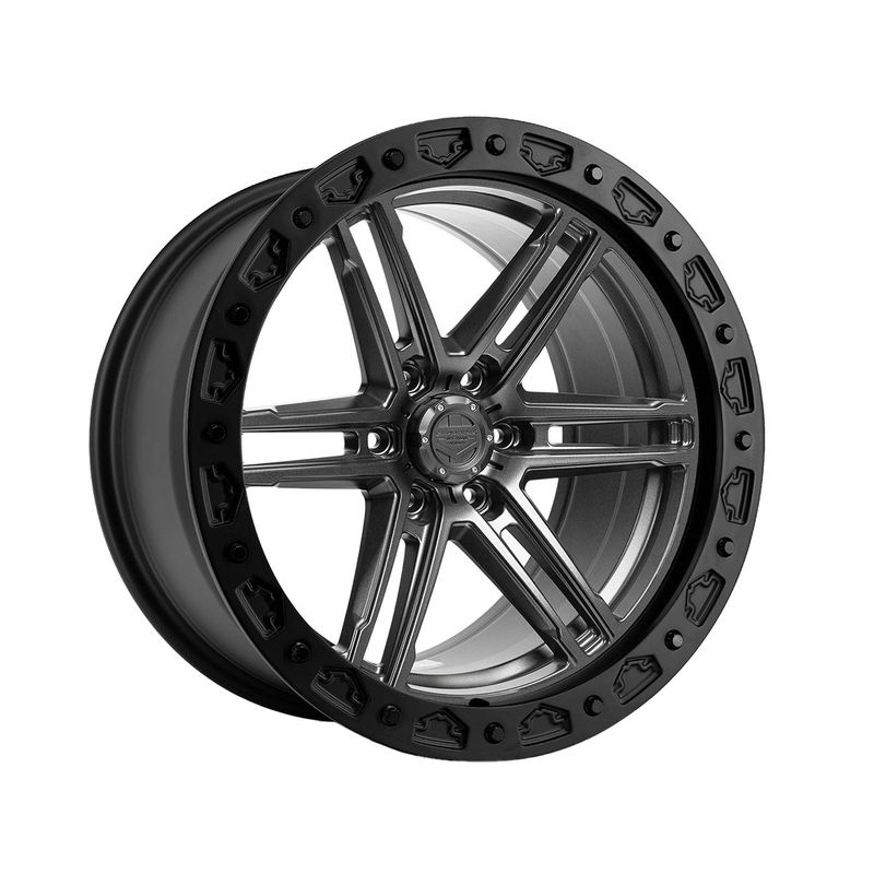 Vorsteiner Off-Road Grey VR-602BL Wheels | RealTruck