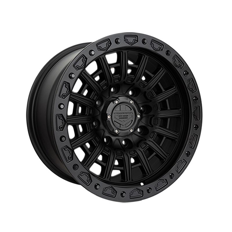 Vorsteiner Off-Road Matte Black VR-801BL Wheels | RealTruck