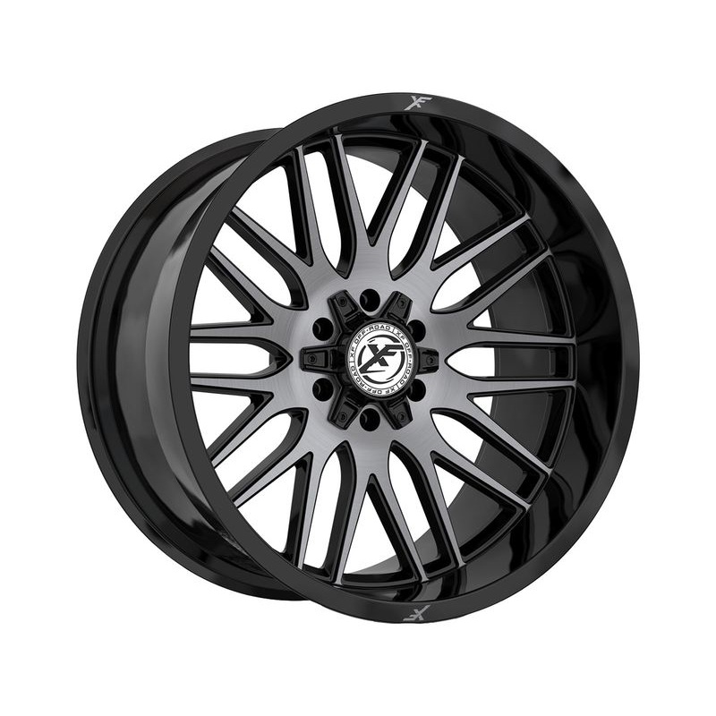XF Offroad Brushed & Black XF-240 Wheels | RealTruck