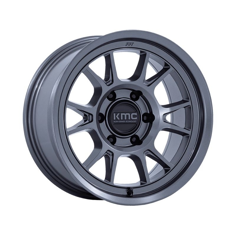 KMC Grey KM729 Range Wheels | RealTruck