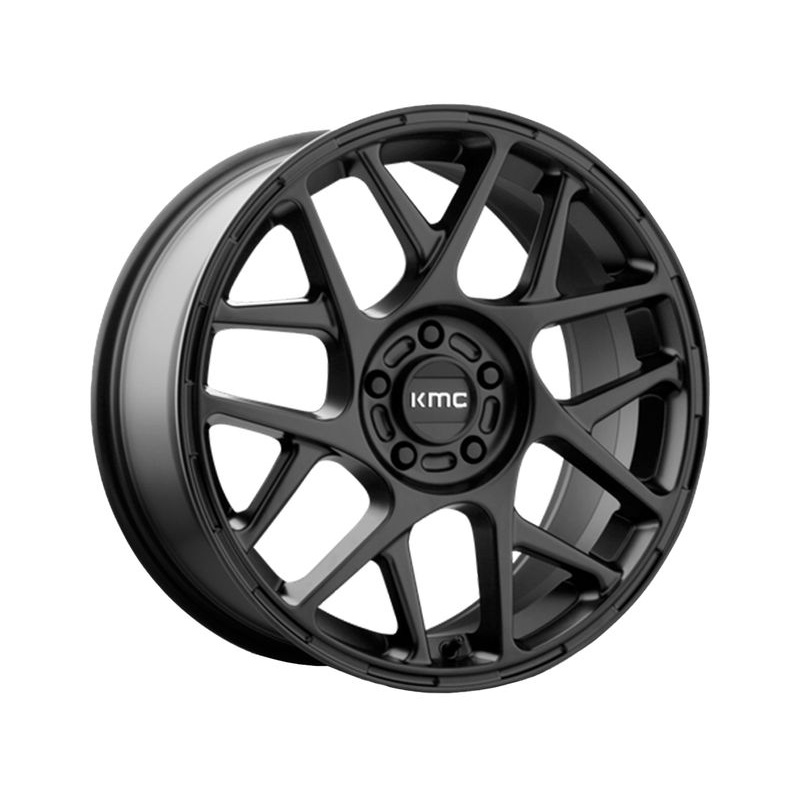 KMC Matte Black KM708 Bully Wheels | RealTruck