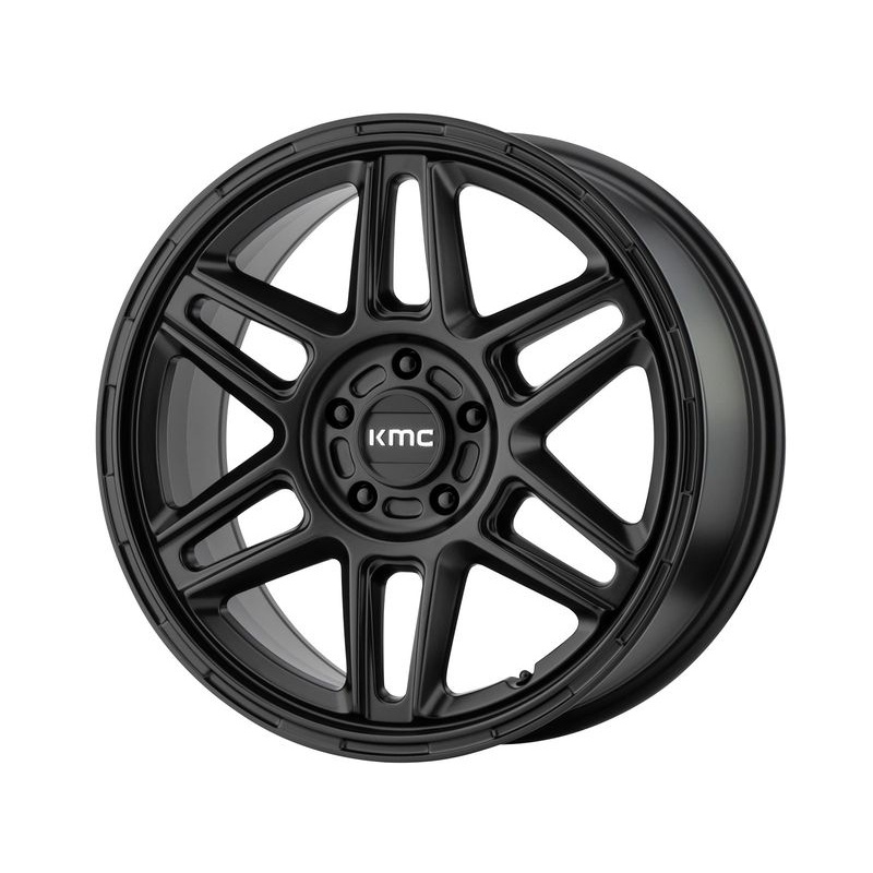 KMC Matte Black KM716 Nomad Wheels | RealTruck
