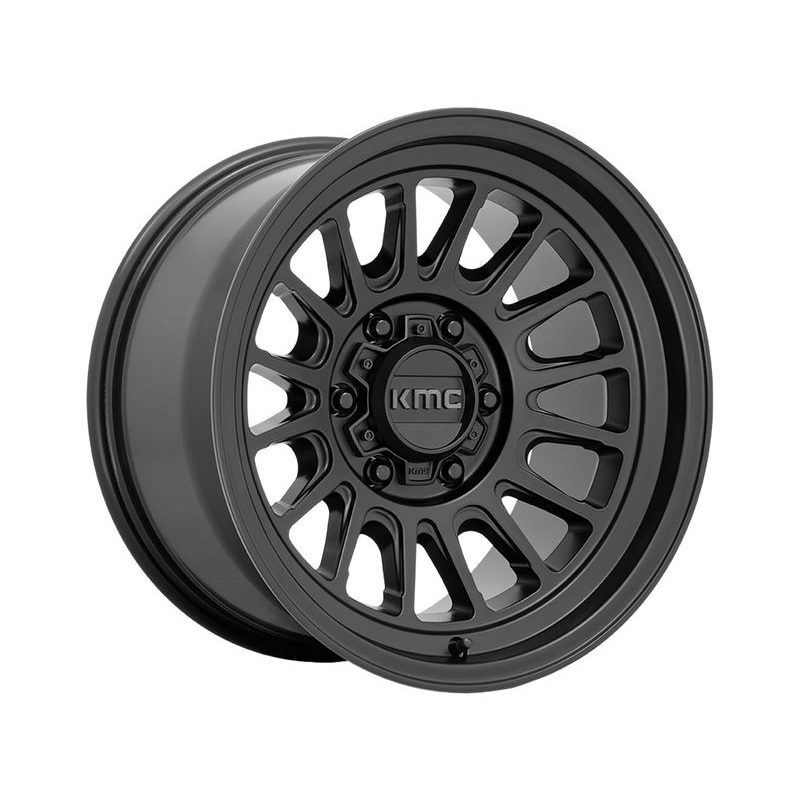 KMC Matte Black KM724 Impact OL Wheels | RealTruck
