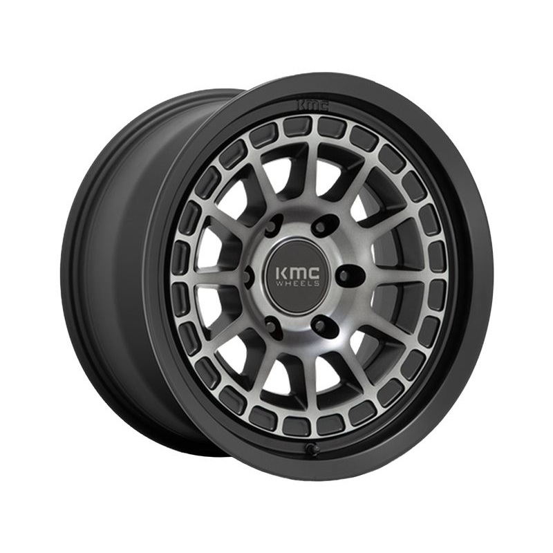 KMC Tinted Black KM719 Canyon Wheels | RealTruck