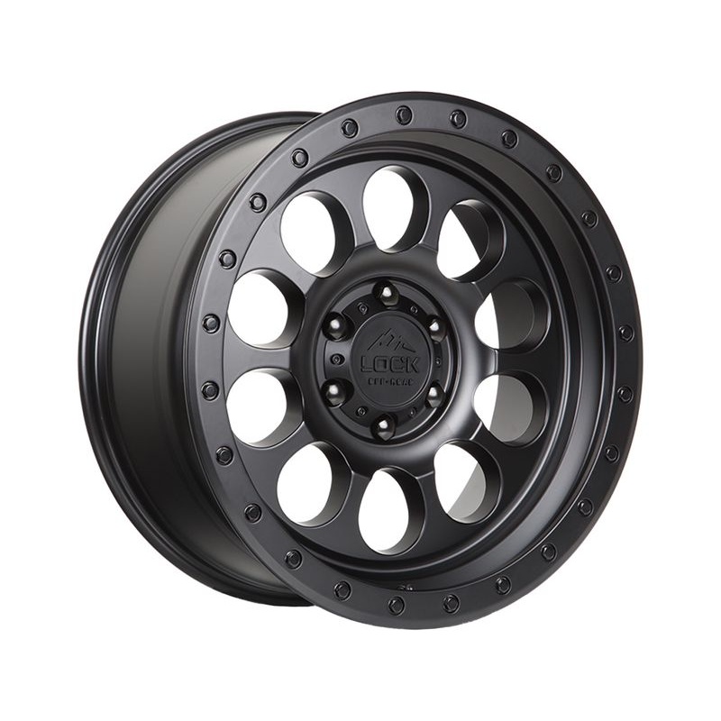 Lock Off-Road Matte Black 50 Cal Wheels | RealTruck