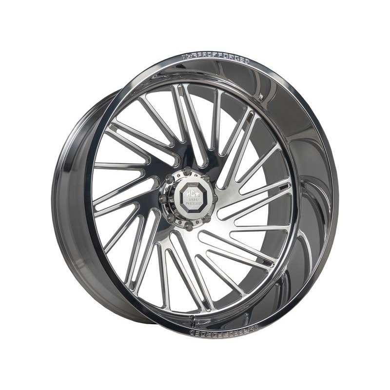 Luxxx HD Forged Polished Pro 9 Commando Wheels | RealTruck