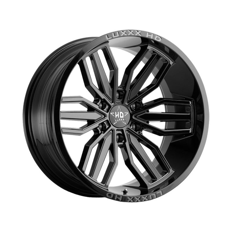 Luxxx HD Gloss Black LHD21 Wheels | RealTruck