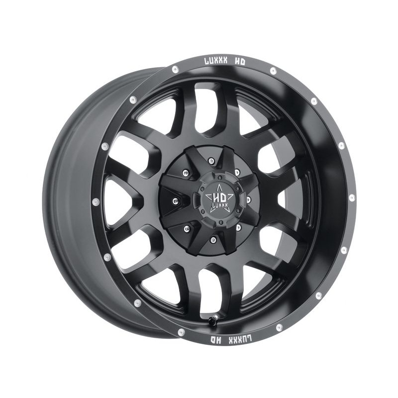 Luxxx HD Matte Black LHD13 Wheels | RealTruck