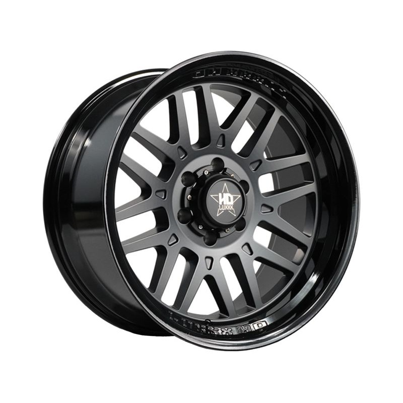 Luxxx HD Matte & Gloss Black LHD20 Wheels | RealTruck