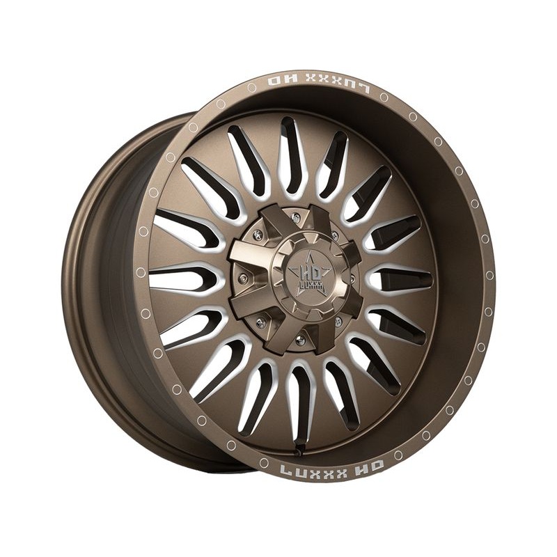 Luxxx HD Milled Bronze LHD24 Wheels | RealTruck