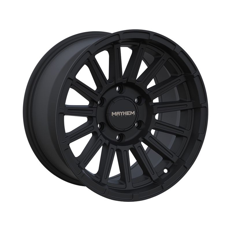Mayhem Matte Black Granite Wheels | RealTruck