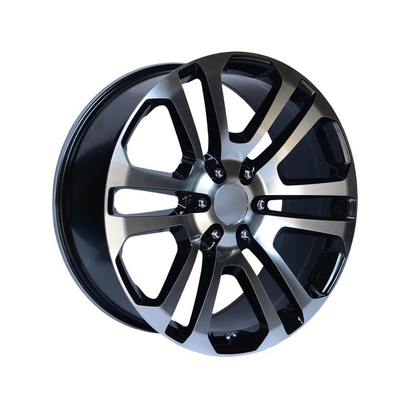 OE Creations Machined Gloss Black PR158 Wheels | RealTruck