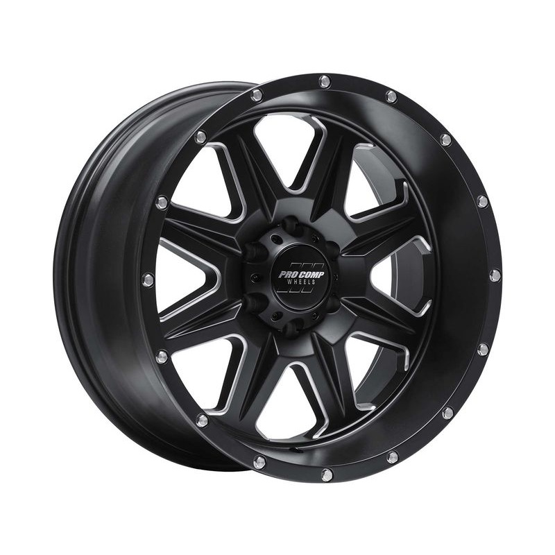Pro Comp Milled Black 63 Recon Wheels | RealTruck