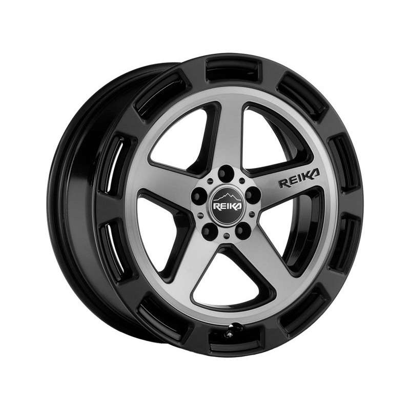 Reika Machined Gloss Black Teton Wheels | RealTruck