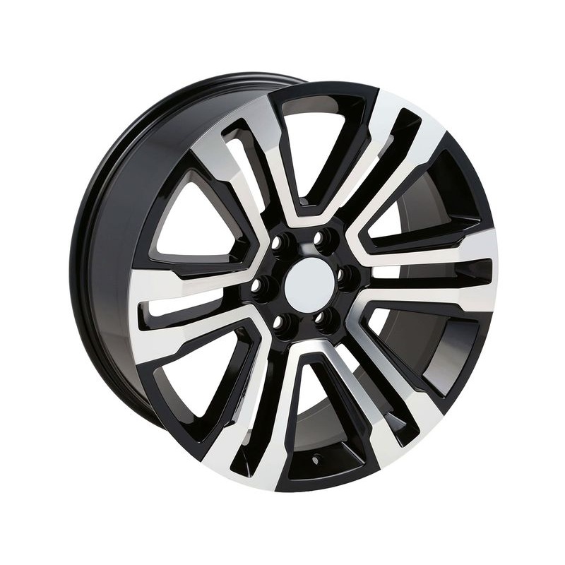 Rev OE Machined Gloss Black 587 Wheels | RealTruck