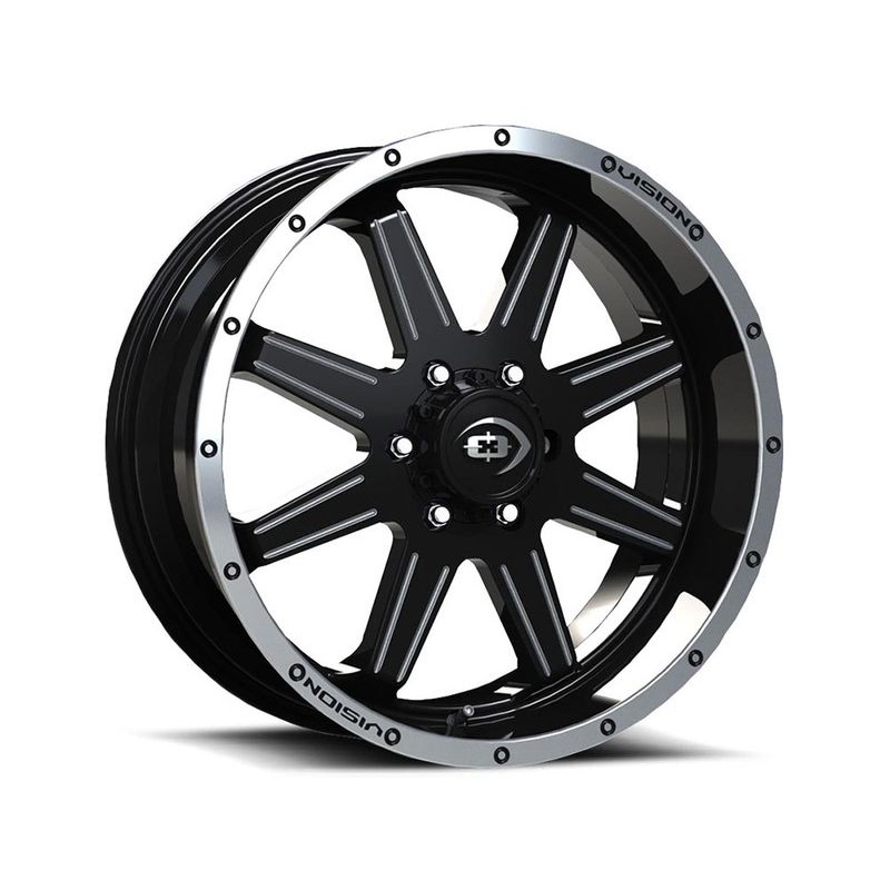 Vision Machined Black Cannibal Wheels | RealTruck