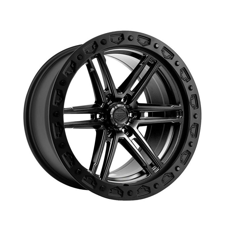 Vorsteiner Off-Road Matte Black VR-602BL Wheels | RealTruck