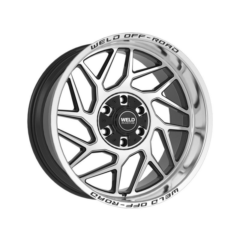 Weld Off-Road Machined Gloss Black Fulcrum Wheels | RealTruck