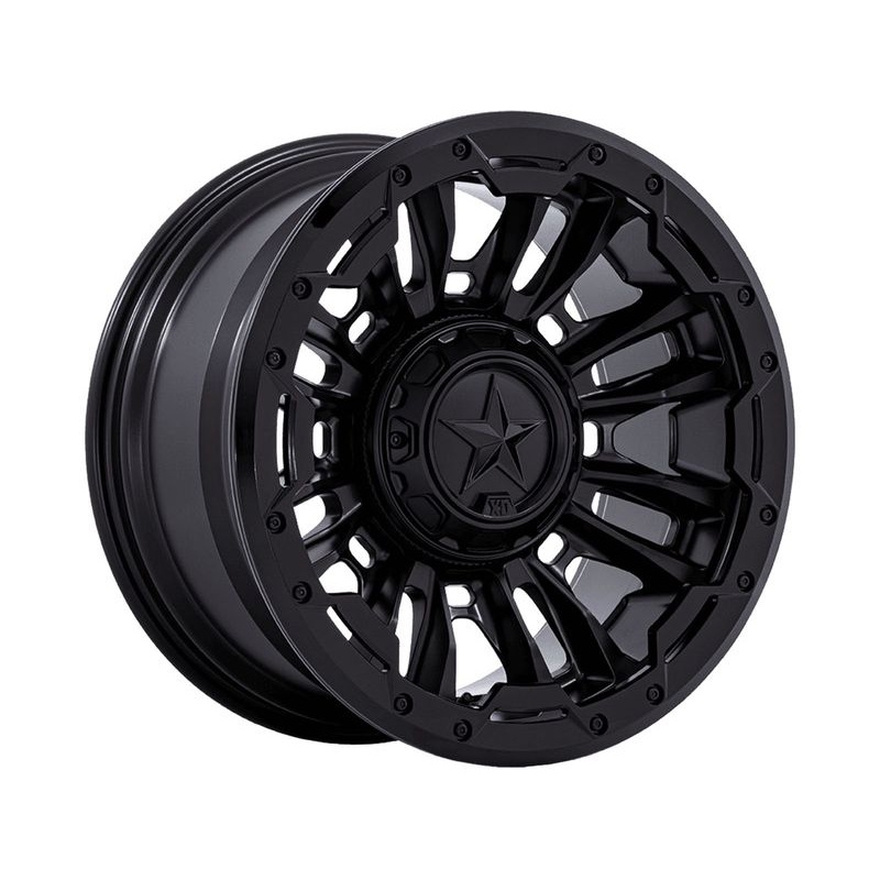 XD Matte Black XD870 Bomber Wheels | RealTruck