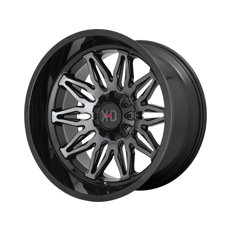 XD Series Machined Tinted Black XD859 Gunner Wheels | RealTruck