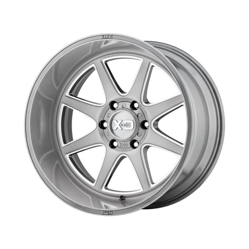 XD Series Milled Brushed Titanium XD844 Pike Wheels | RealTruck