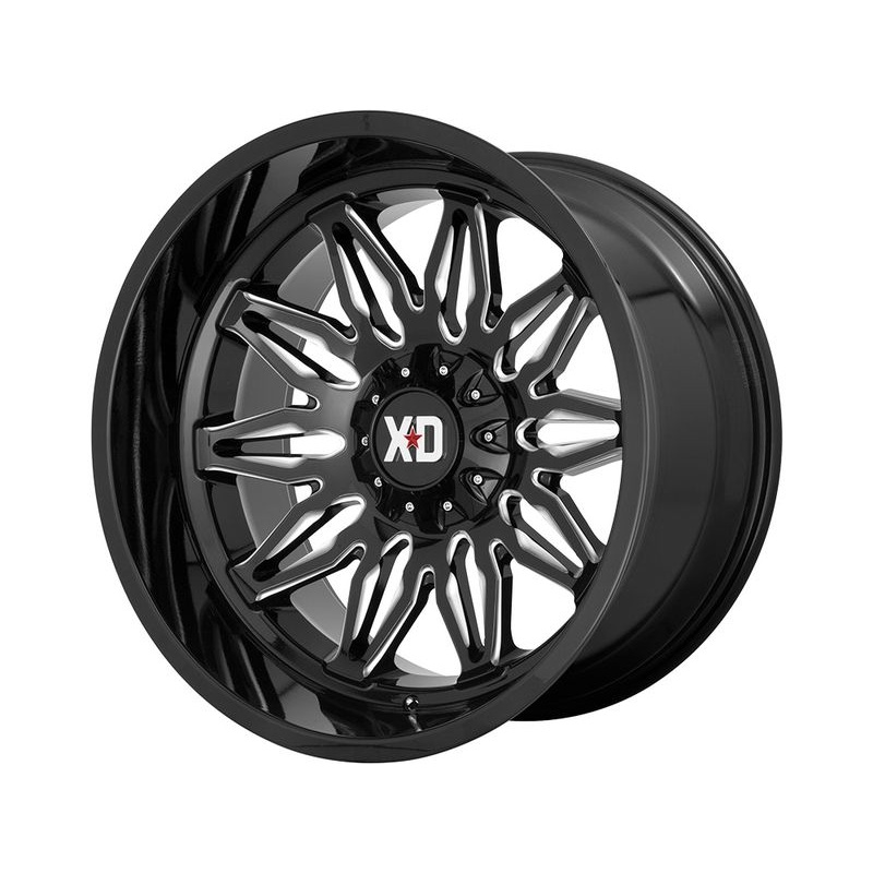 XD Series Milled Gloss Black XD859 Gunner Wheels | RealTruck
