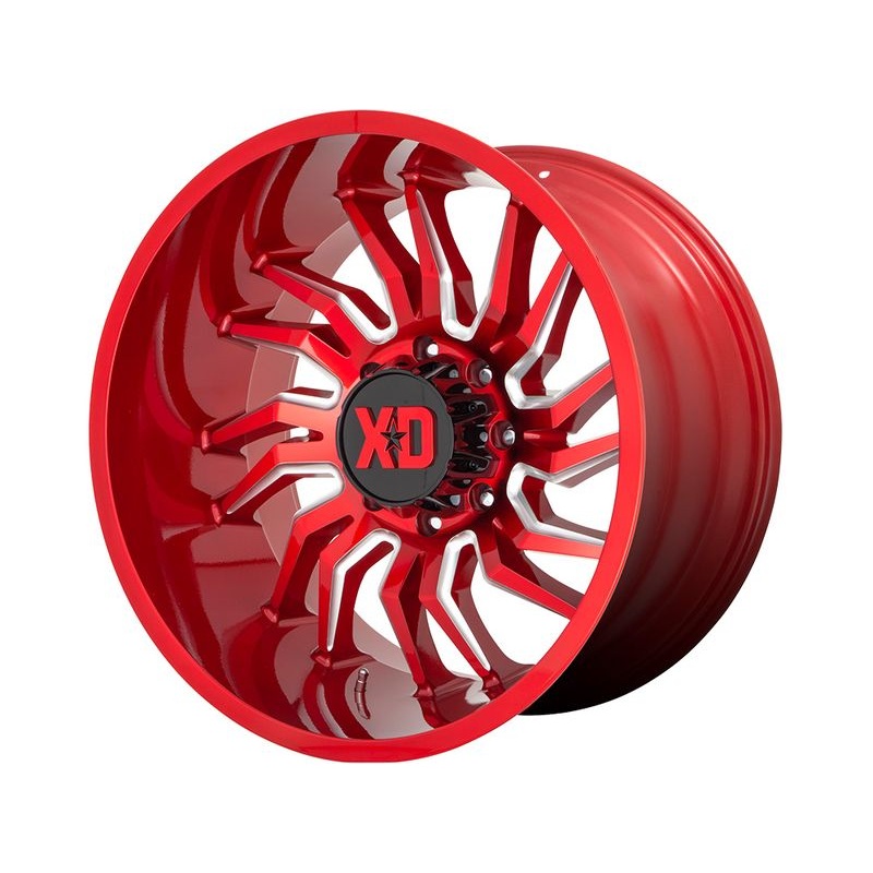 XD Series Milled Red XD858 Tension Wheels | RealTruck