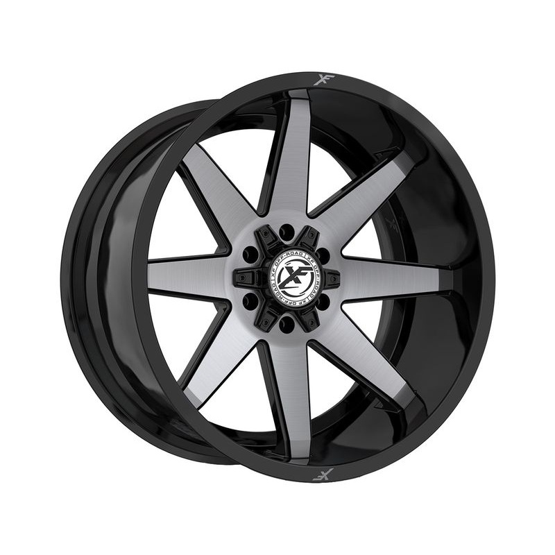 XF Offroad Brushed & Black XF-236 Wheels | RealTruck