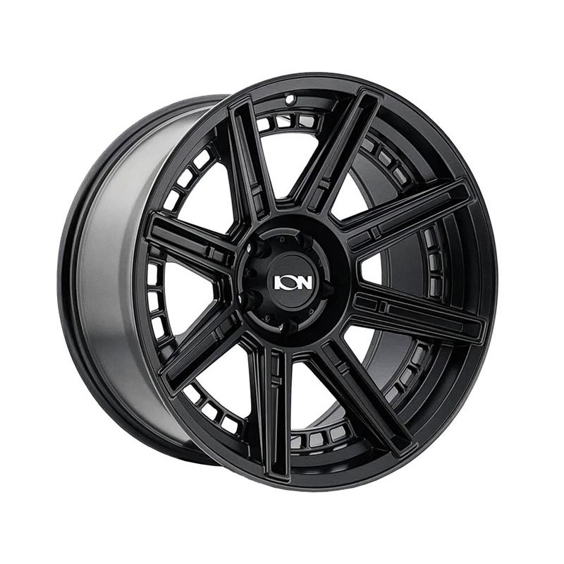 Ion Matte Black 149 Wheels | RealTruck