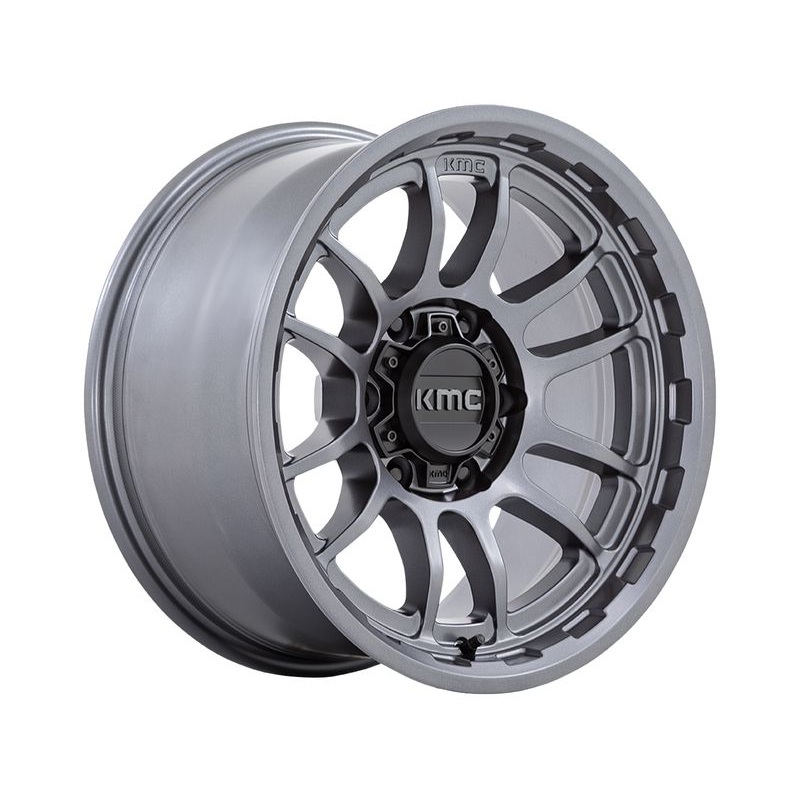 KMC Grey KM727 Wrath Wheels | RealTruck