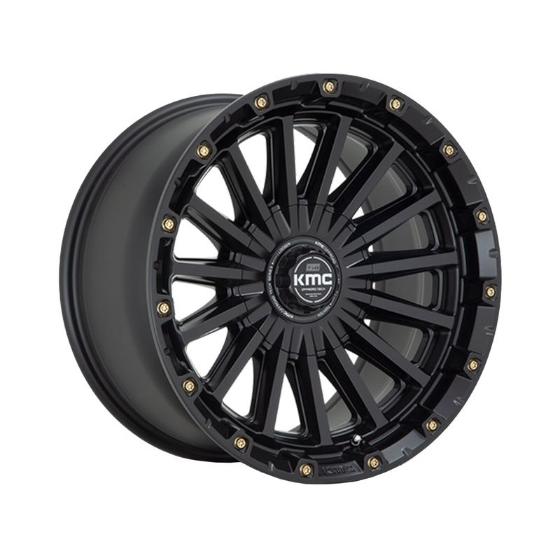 KMC Matte Black KM102 Signal Wheels | RealTruck