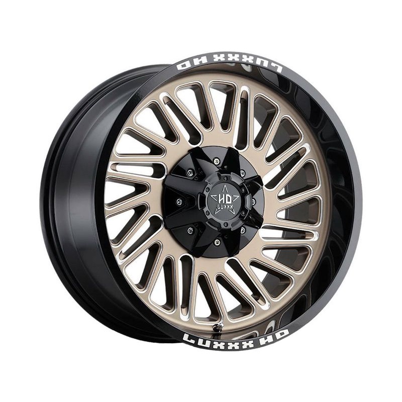 Luxxx HD Bronze & Black LHD19 Wheels | RealTruck