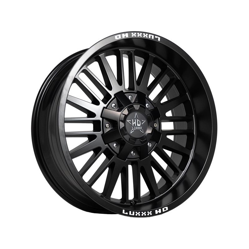 Luxxx HD Matte Black LHD23 Wheels | RealTruck