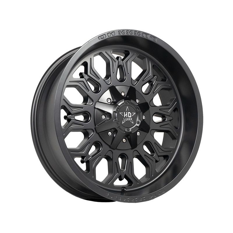 Luxxx HD Matte Black LHD31 Wheels | RealTruck