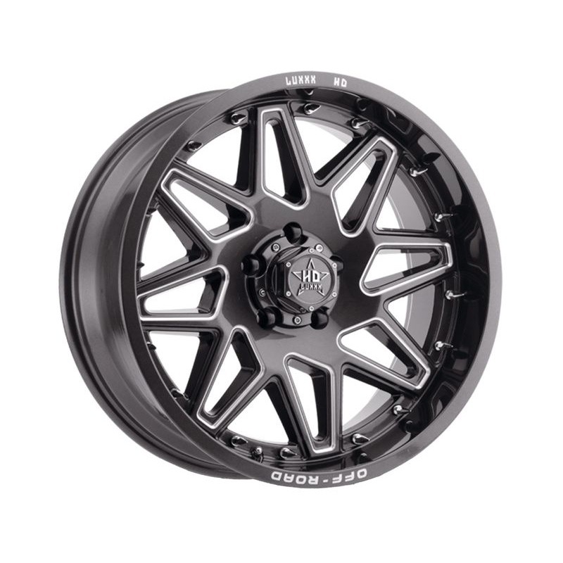Luxxx HD Milled Grey LHD17 Wheels | RealTruck