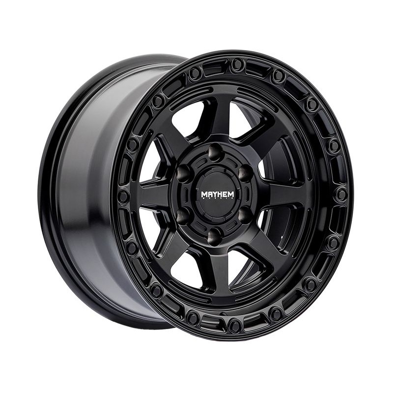 Mayhem Matte Black Ridgeline Wheels | RealTruck