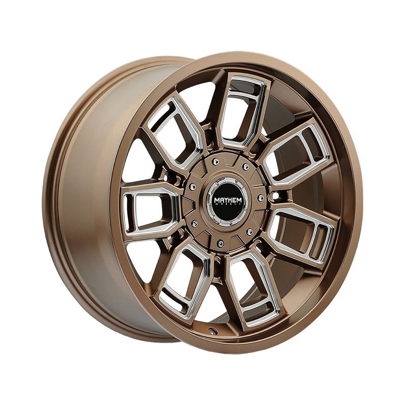 Mayhem Milled Bronze Ordinance Wheels | RealTruck