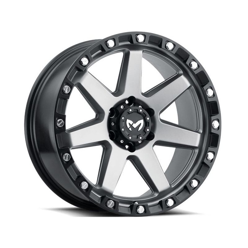 MKW Matte Grey M203 Offroad Wheels | RealTruck