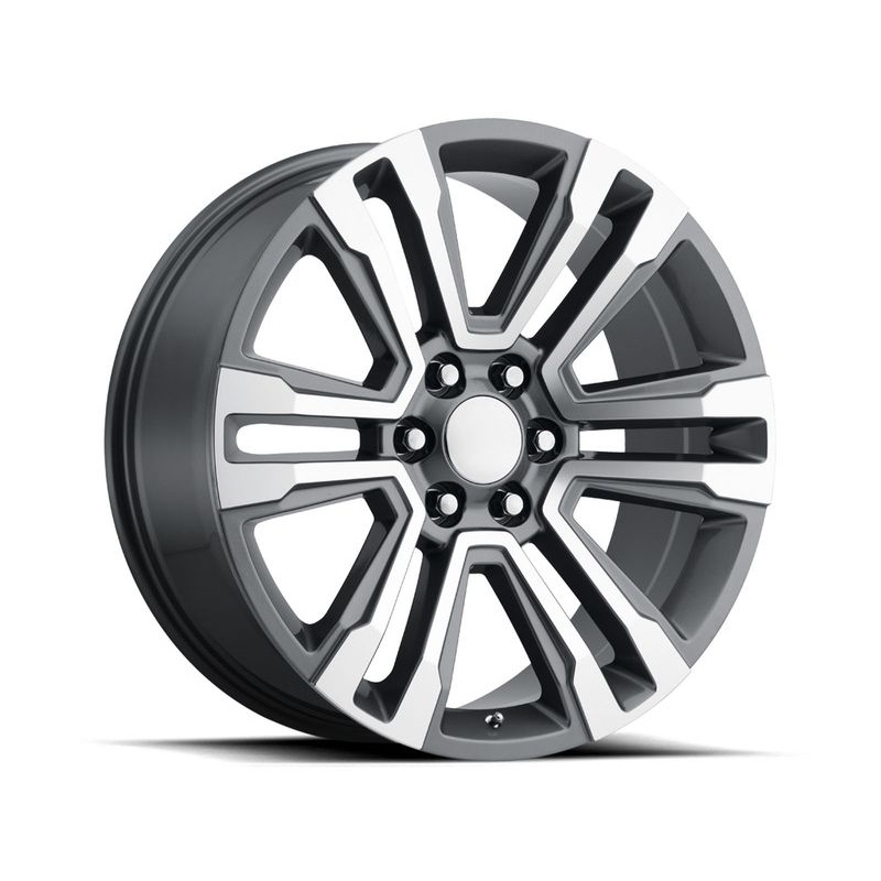 OE Creations Machined Grey PR182 Wheels | RealTruck