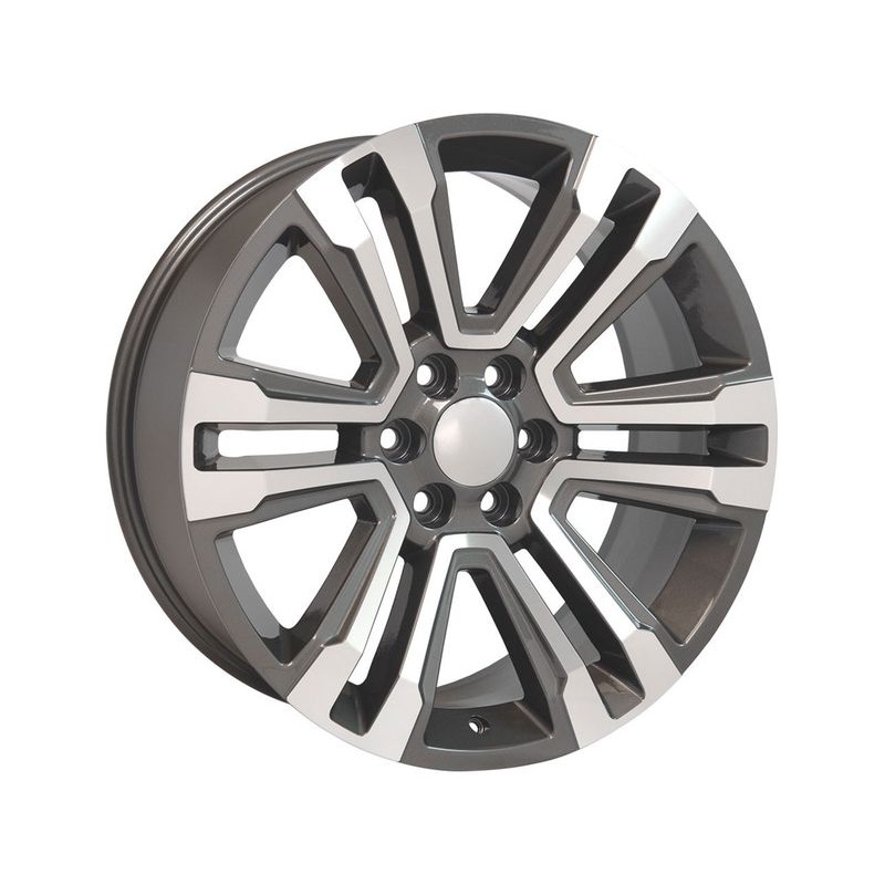 OE Machined Grey CV44 Wheels | RealTruck