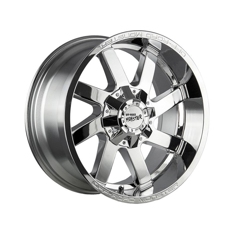 Off-Road Monster Chrome M80 Wheels | RealTruck